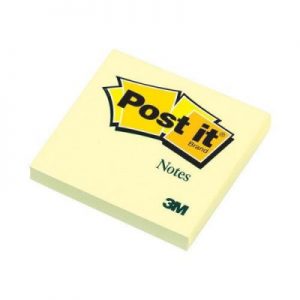 3M Post-it Notes [Yellow] 76x76mm - 12 pads [x100]
