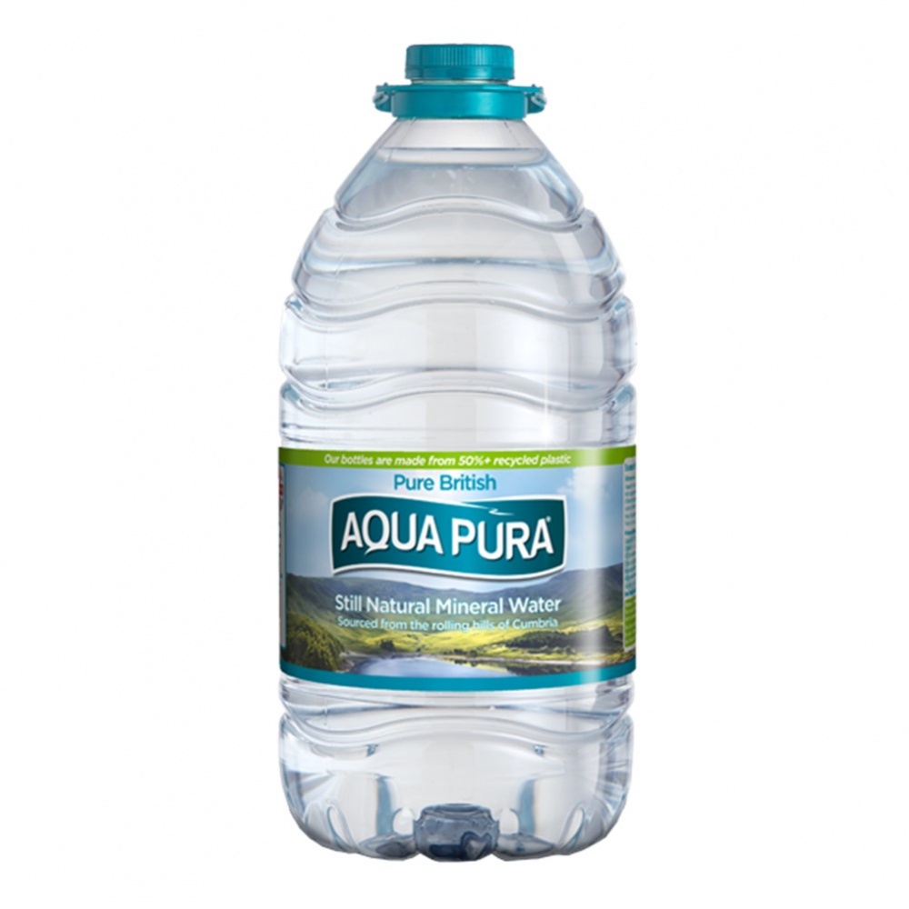 Aqua Pura Still Water - 3x5L EXTRA LARGE plastic bottles