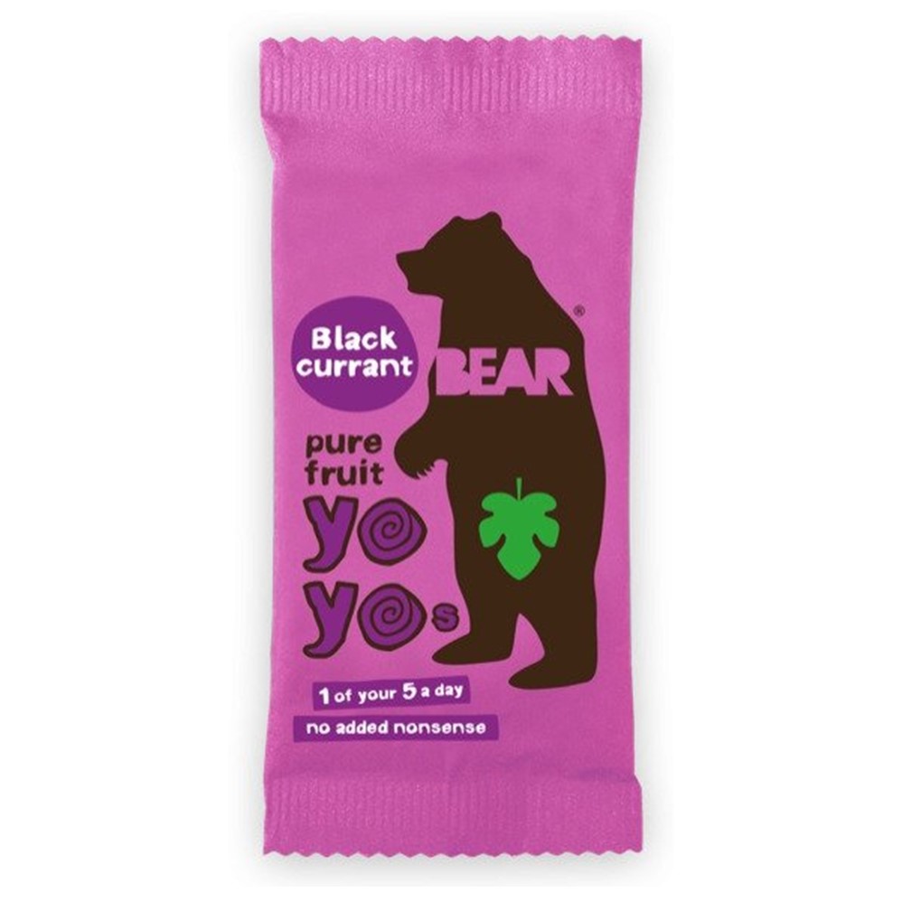 Bear Yo Yos Blackcurrant - 18x20g packets