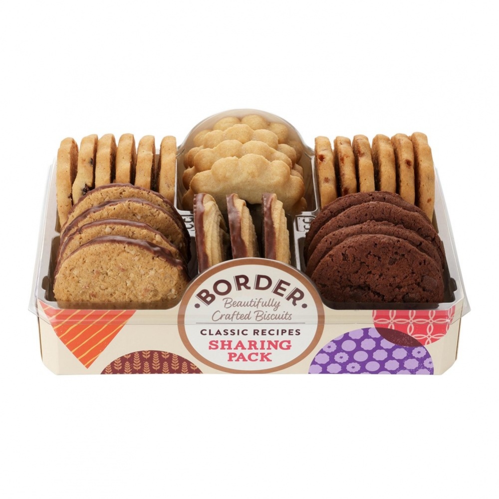 Border Biscuits Catering Assortment - 4x400g trays