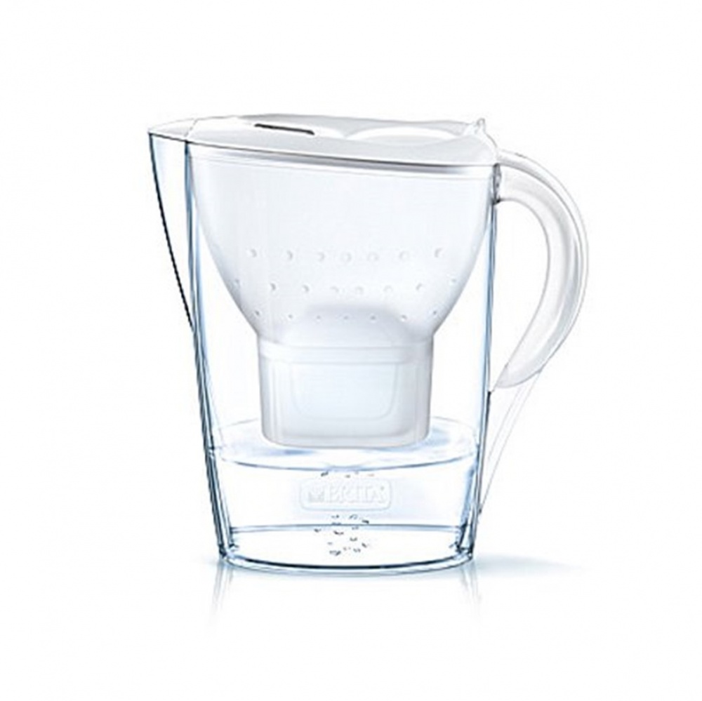Brita Marcella 2.4L [White] - 1 plastic jug [incl. 1 cartridge]