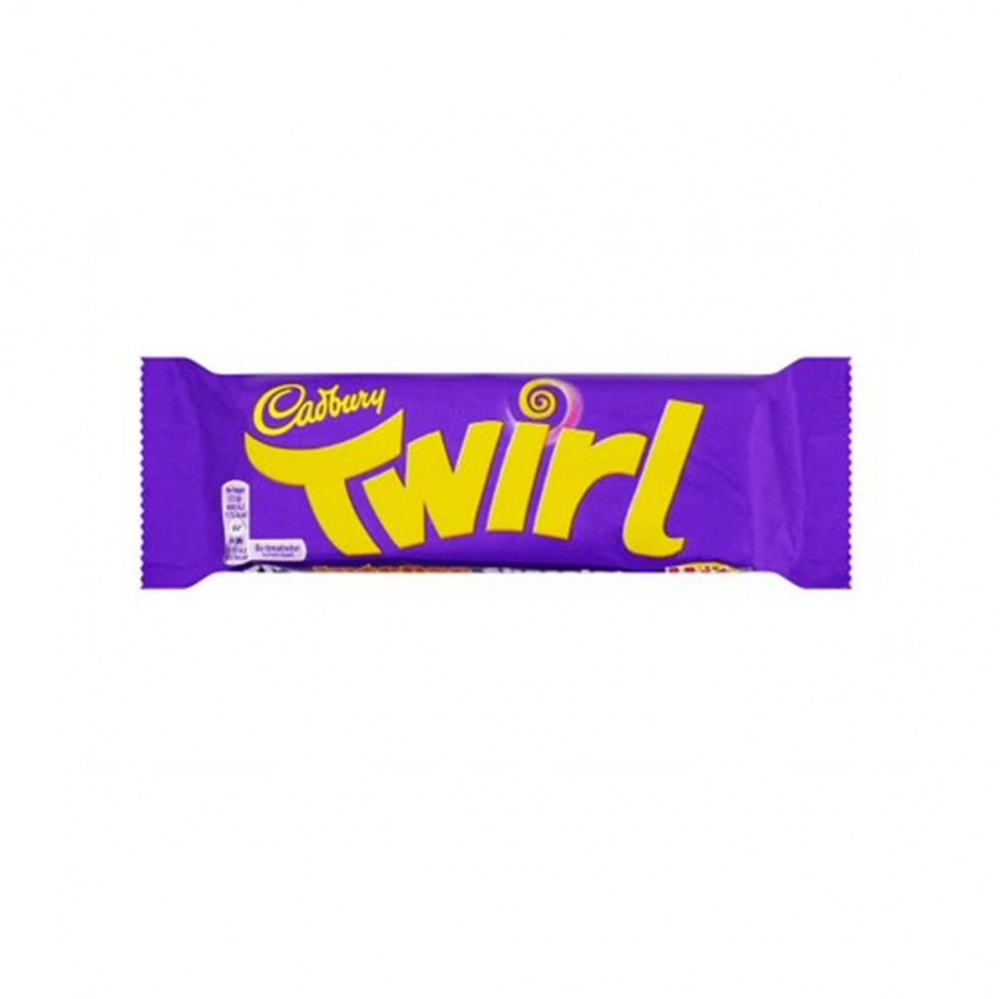 Cadbury Twirl - 48x43g [2 finger] bars