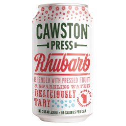 Cawston Press Sparkling Rhubarb - 24x330ml cans
