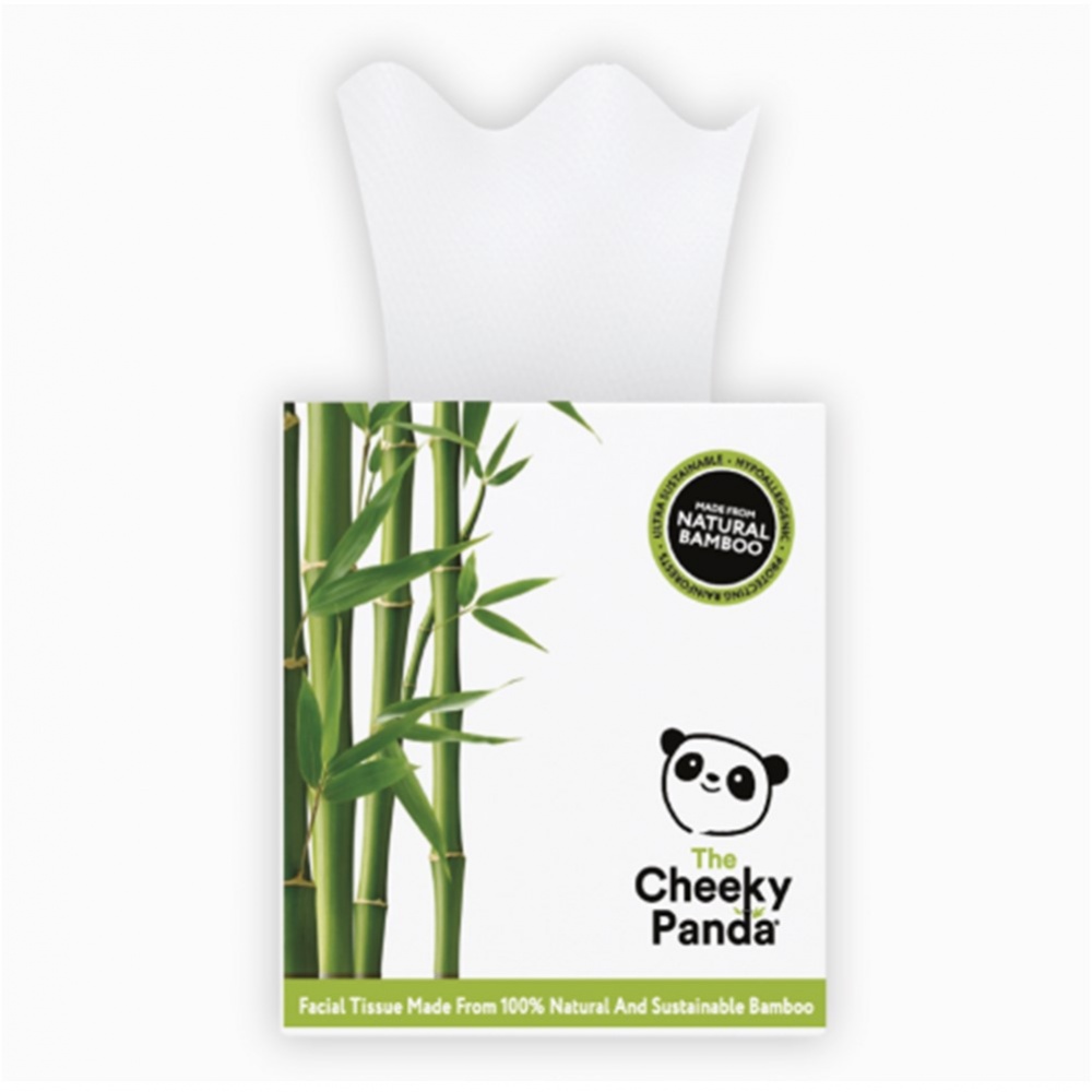 Cheeky Panda 100% Bamboo Tissues - cube [56x3 ply] **