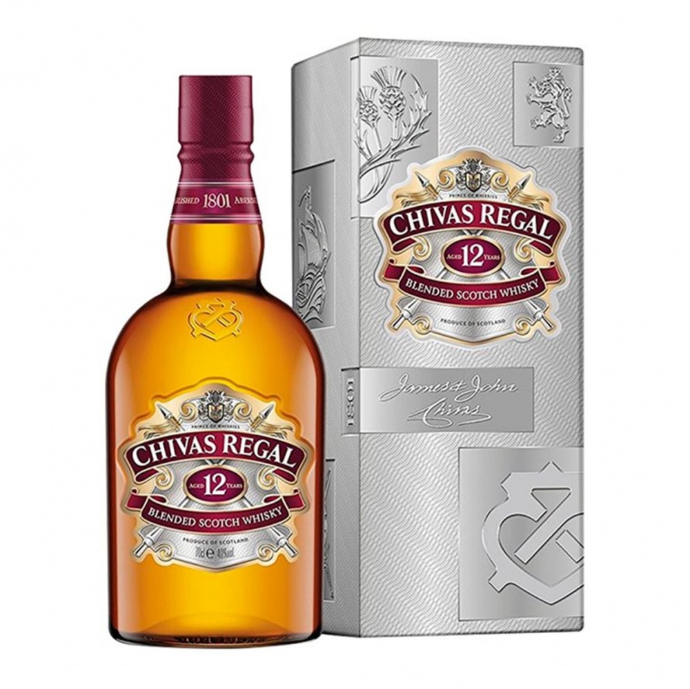 Chivas Regal Blended Scotch Whisky [12 Year old] - 70cl bottle