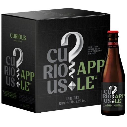 Curious Brewery Apple Cider - 12x330ml bottles