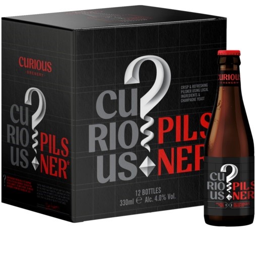 Curious Brewery Pilsner - 12x330ml bottles