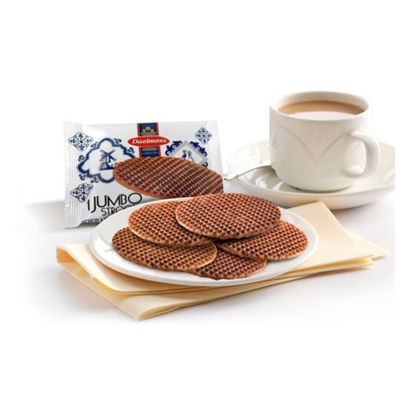 Daelmans Caramel Stroopwaffle - 144 single wrapped biscuits