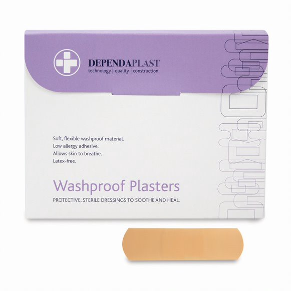 DependaPlast Plasters Variety Pack - 100 plasters