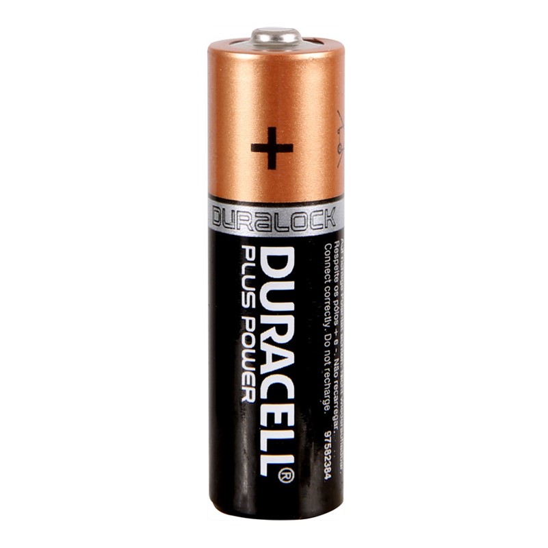 Duracell Plus AA Battery - 4 batteries