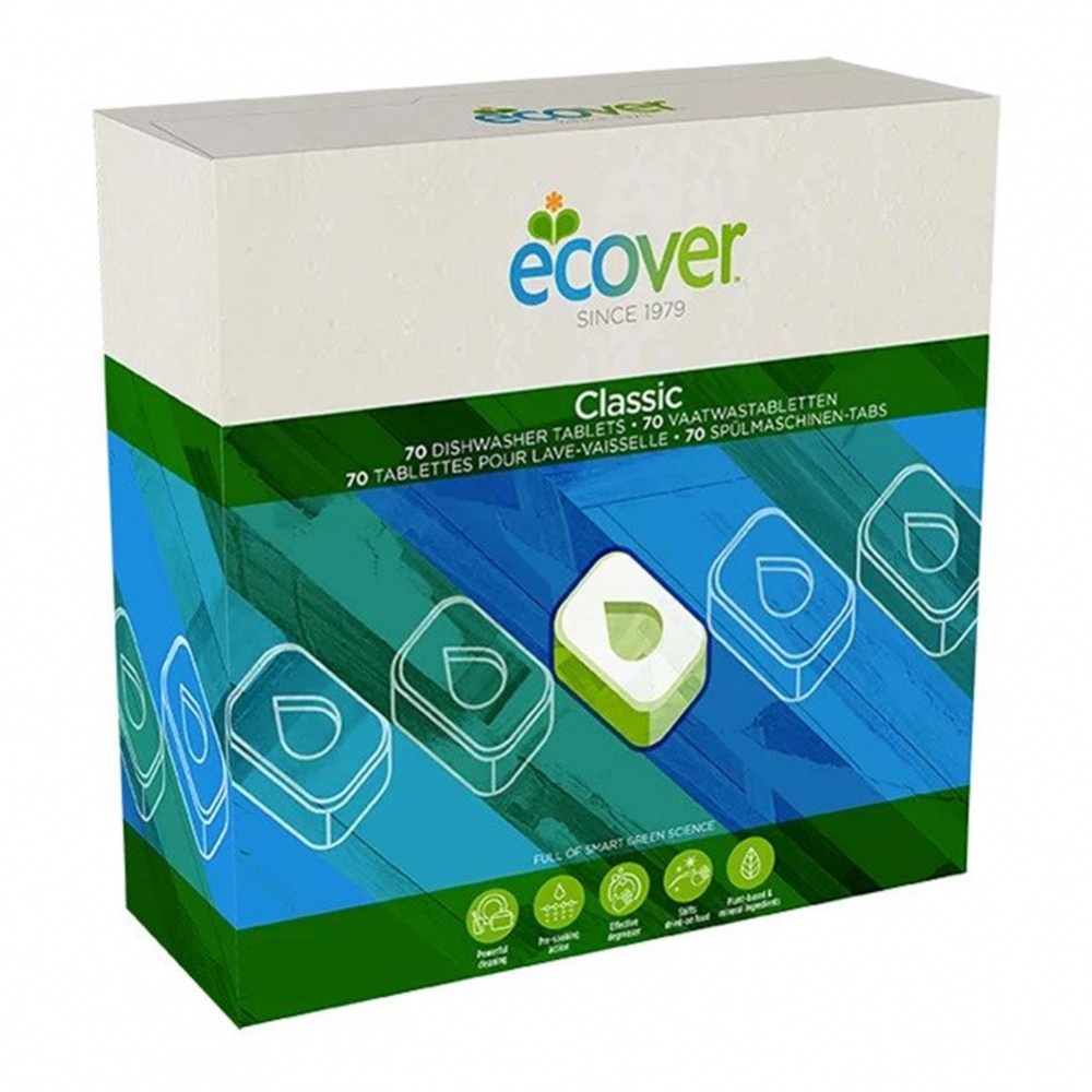 Ecover Dishwasher Tablets - 70x20g tablets