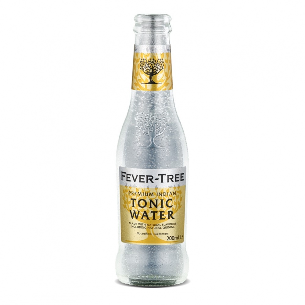Fever Tree PREMIUM Indian Tonic Water - 24x200ml glass bottles