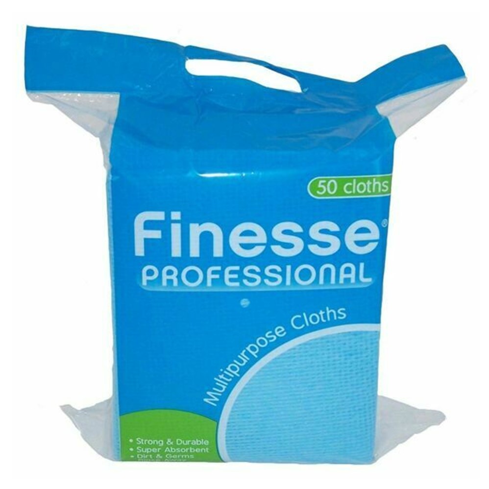 Finesse PRO All Purpose Cloths [Blue] - 50 cloths
