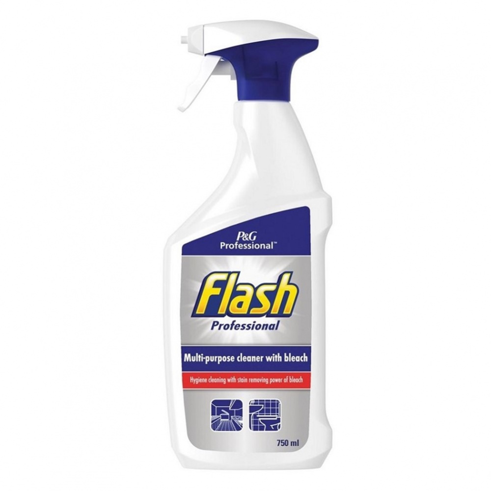 Flash PRO Spray Clean & Bleach - 750ml spray