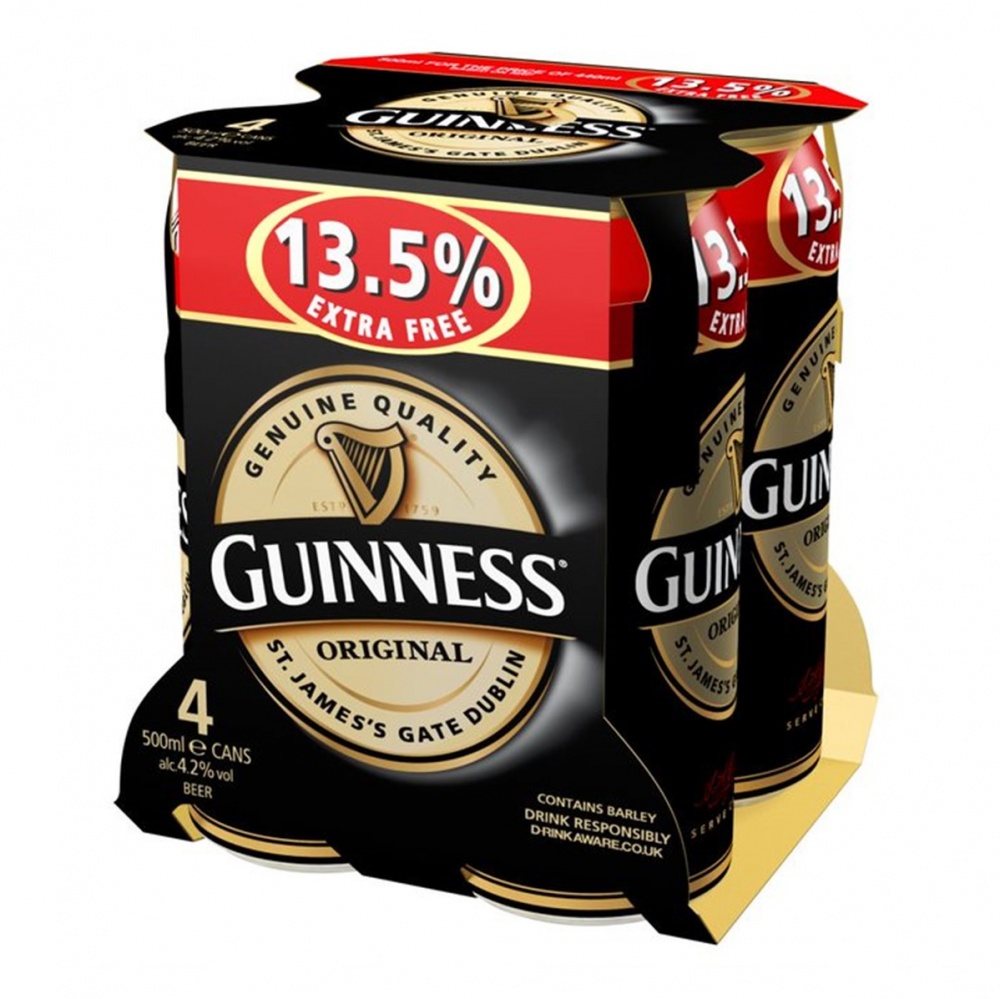 Guinness Stout Original - 24x500ml cans