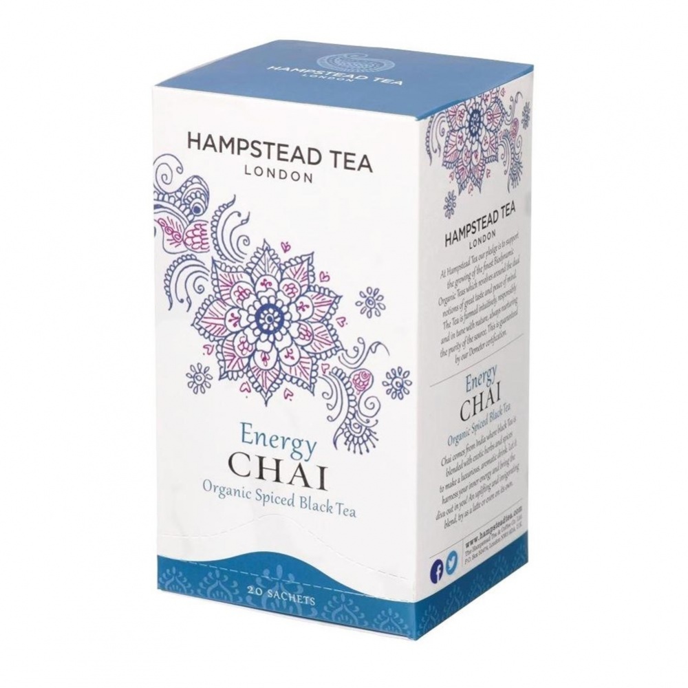 Hampstead Chai Black [Energy] - 20 tea bags in envelopes [ORG]