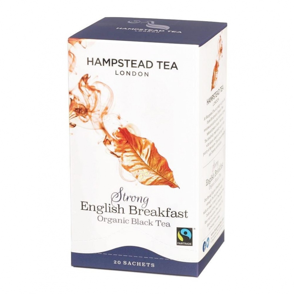 Hampstead English Breakfast STRONG - 20 tea bags in envelopes [FT & ORG]