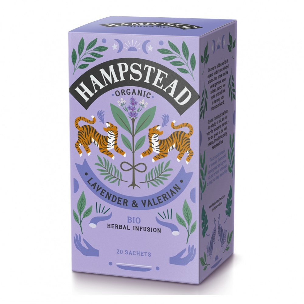 Hampstead Lavender Valerian - 20 tea bags in envelopes [ORG]