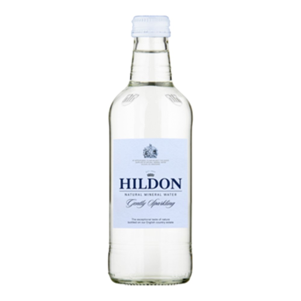 Hildon Gently Sparkling Water - 24x330ml glass bottles