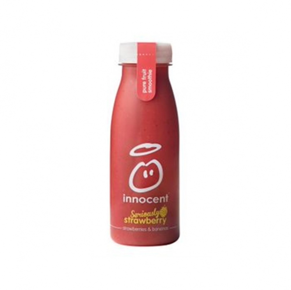 Innocent Smoothie Seriously Strawberry - 8x250ml plastic bottles