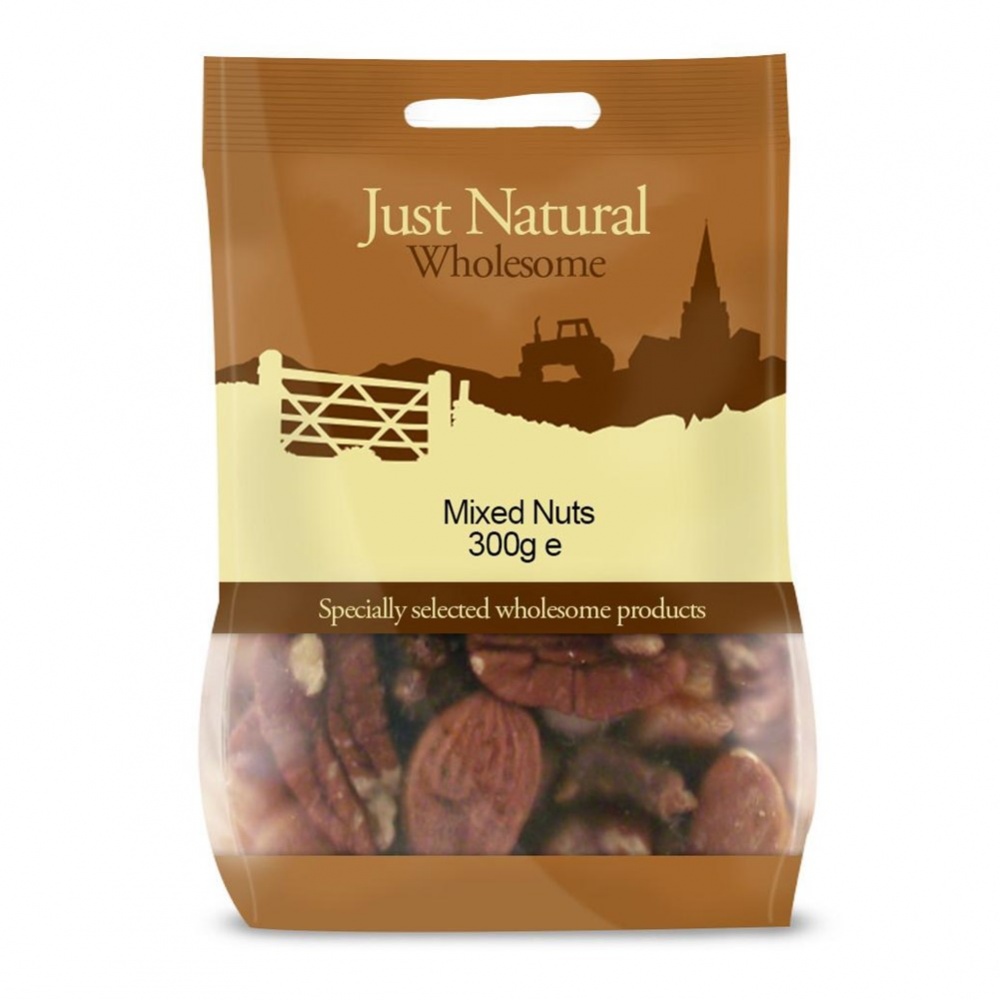 Just Natural Mixed Nuts Organic [Unsalted] - 500g bag