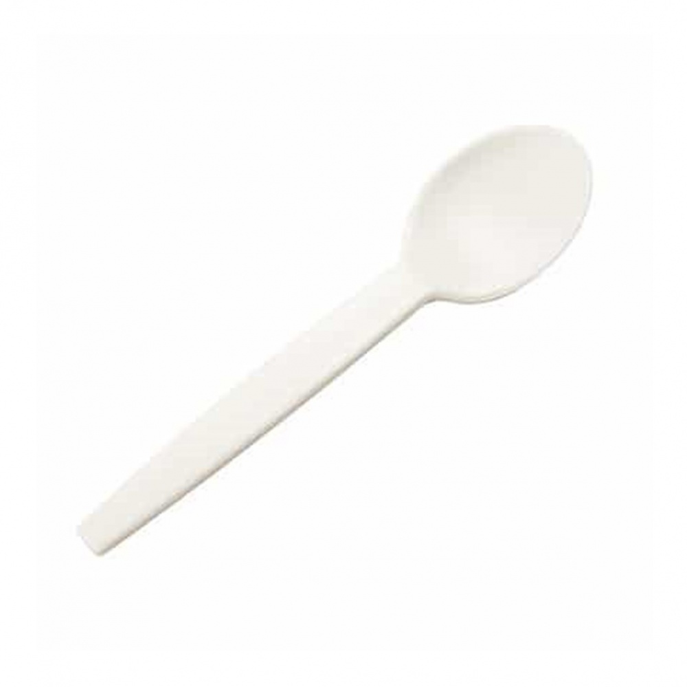 Go Jumbo Eco Plant Starch Spoons - 50 spoons [BIO-D]