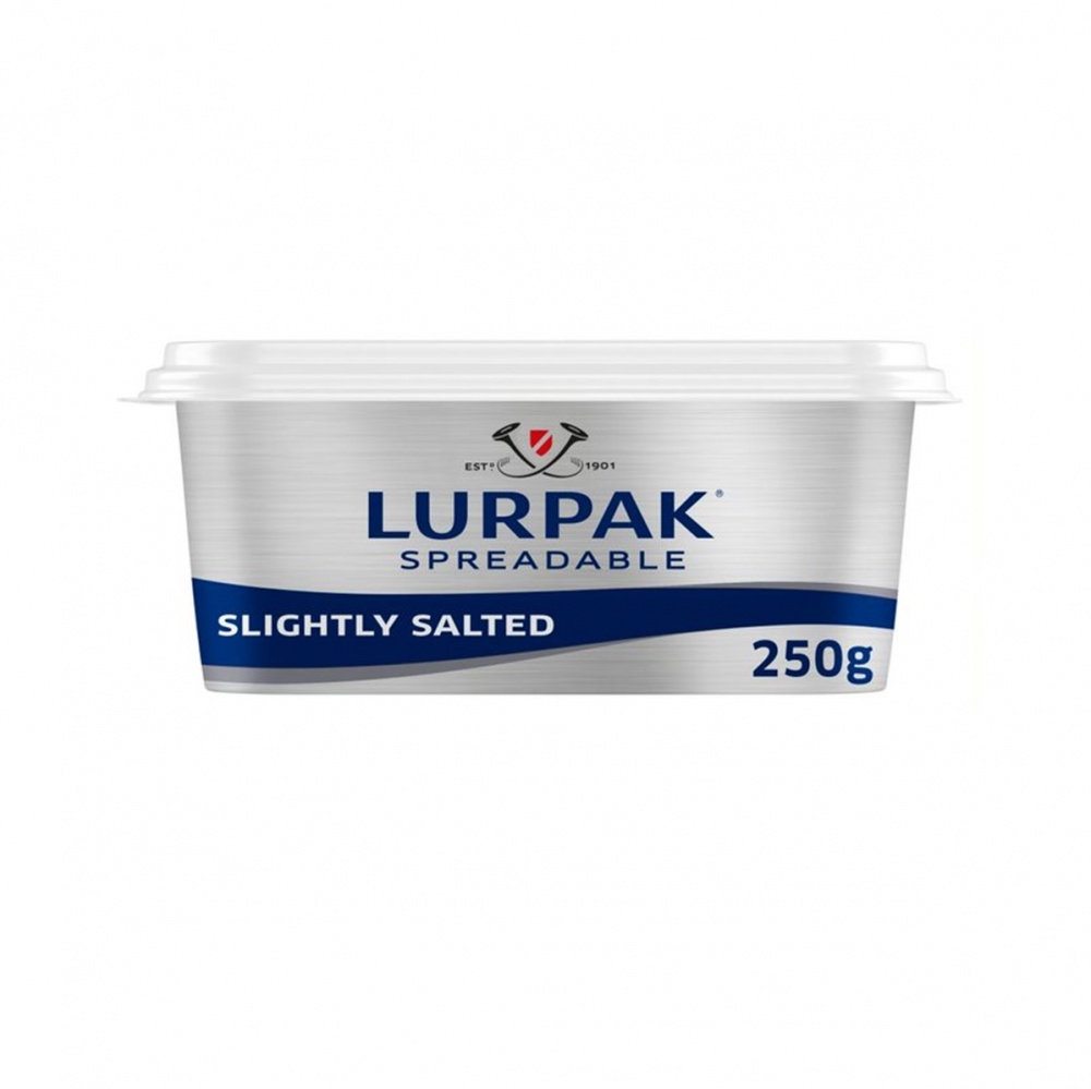 Lurpak Slightly Salted SPREADABLE - 250g tub