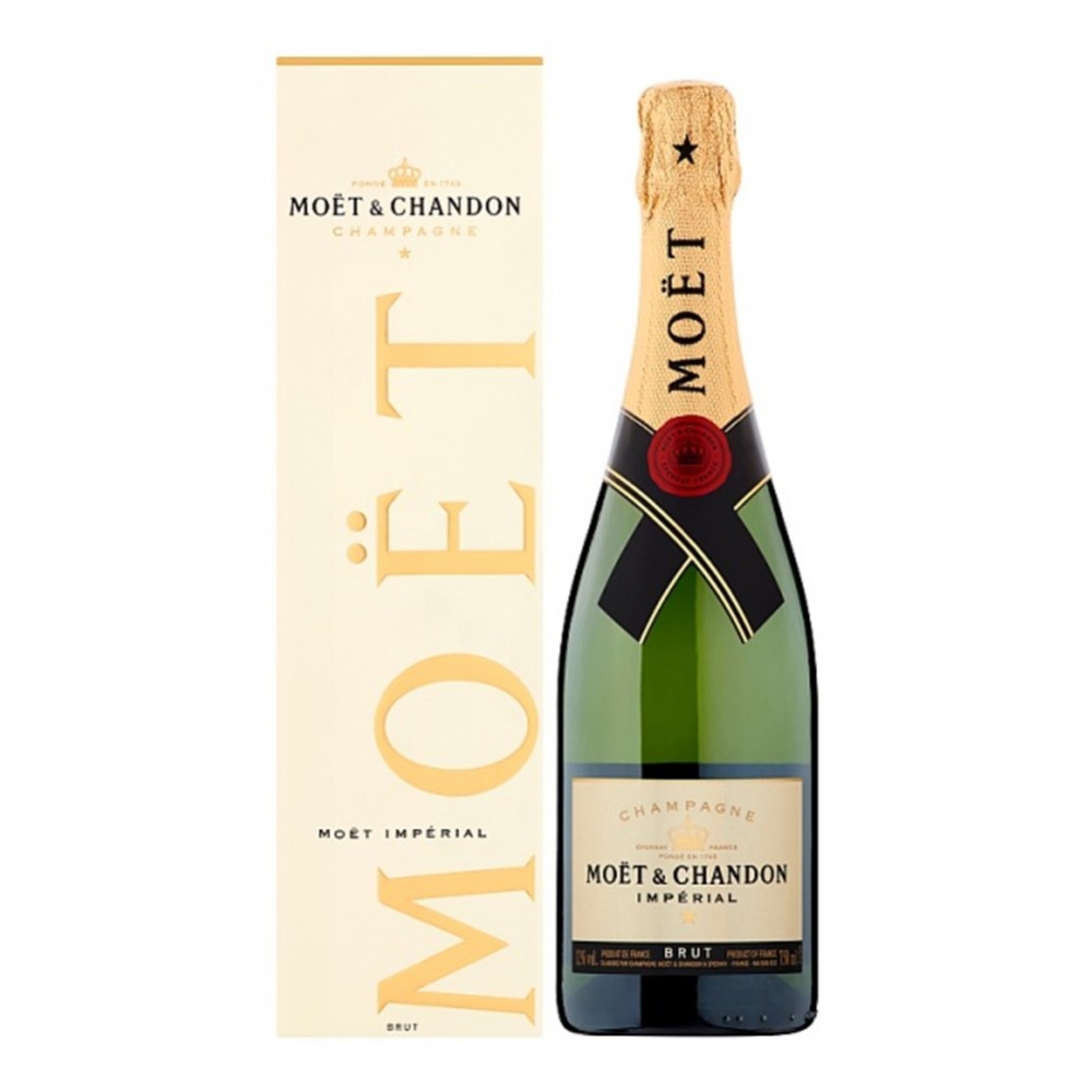 Moet & Chandon Champagne Brut Imperial [Non Vintage] - 750ml bottle [gift boxed STA] **