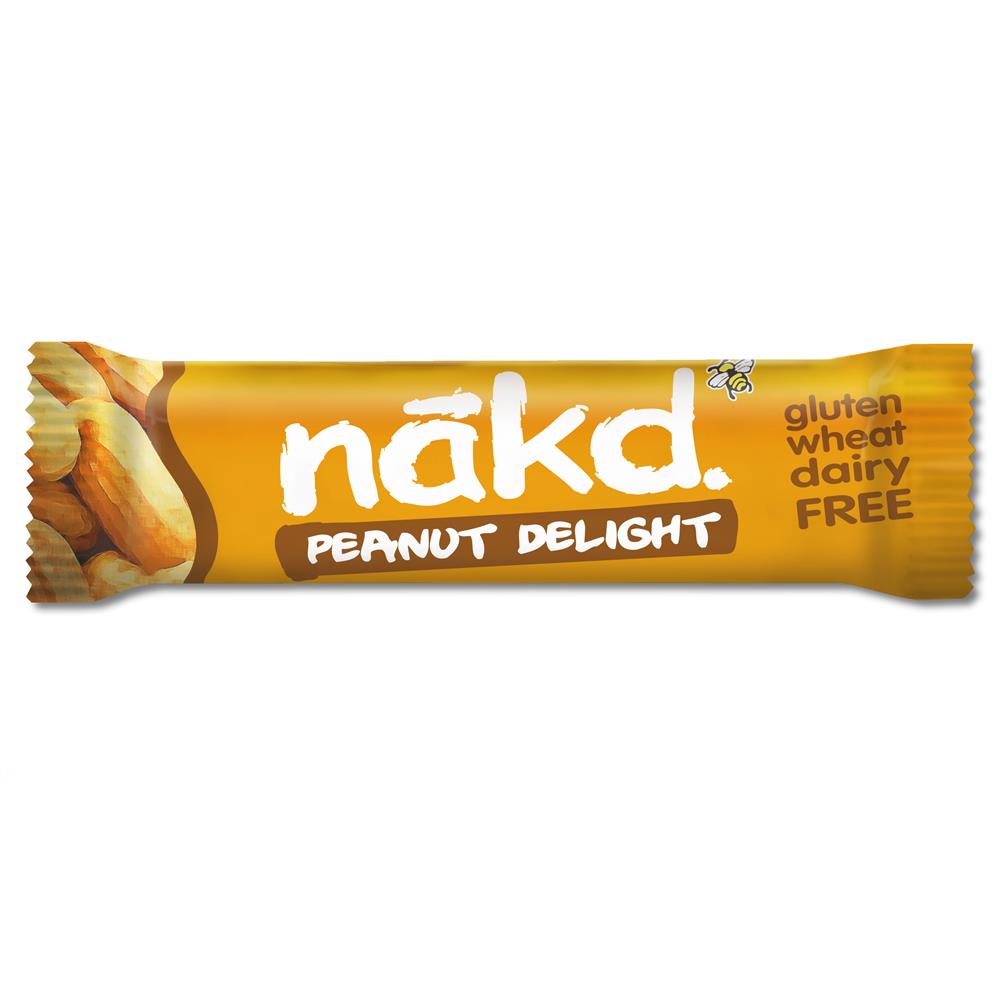 Nakd Raw Peanut Delight - 18x35g bars