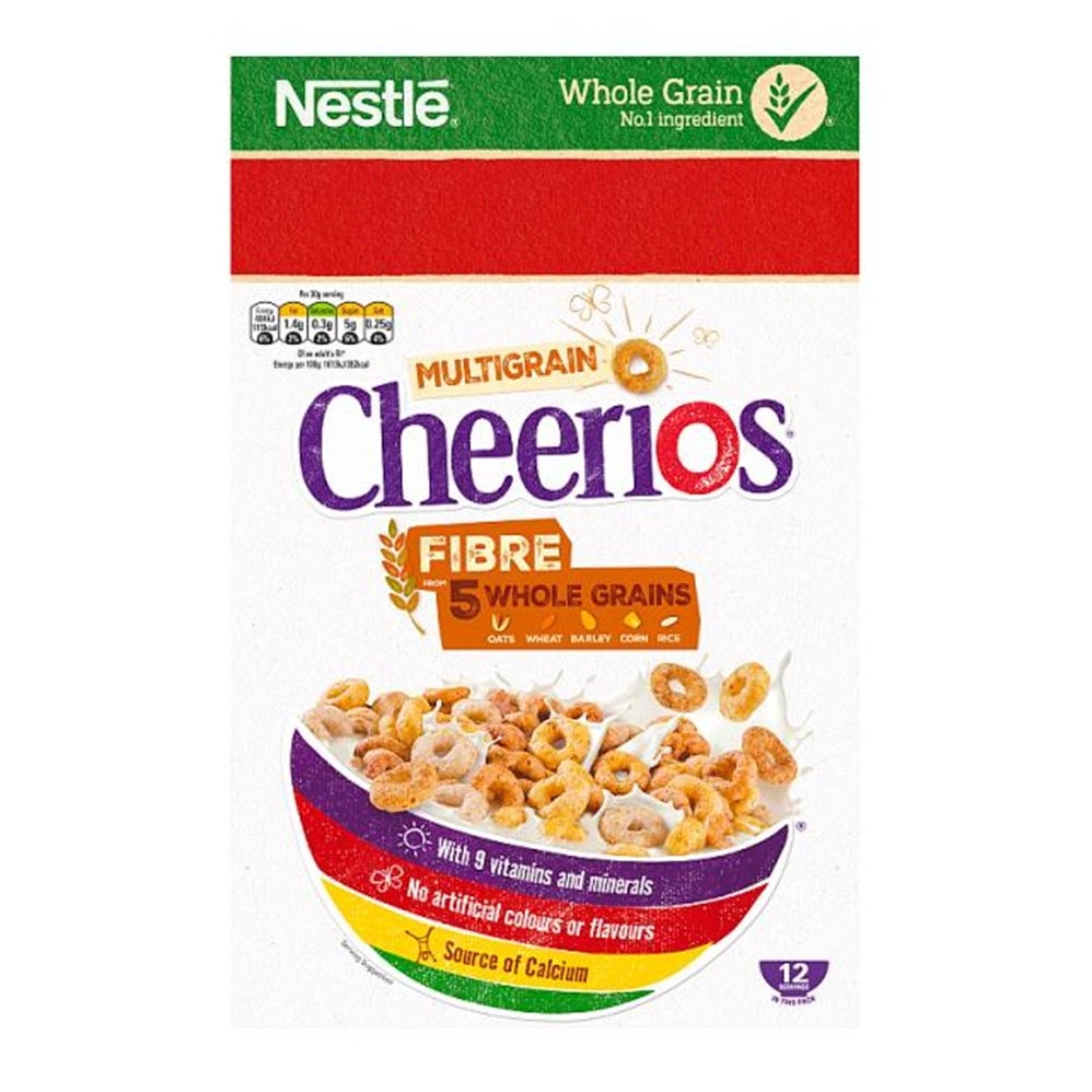 Nestle Cheerios Multigrain - 370g box