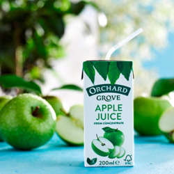 Orchard Grove Apple Juice - 24x200ml cartons
