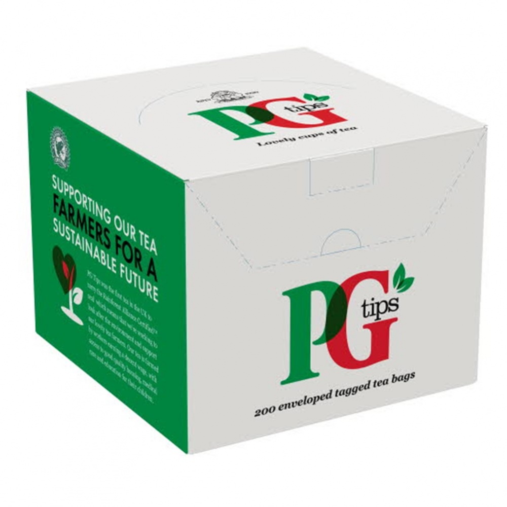 PG Tips - 200 tea bags in envelopes [RFA]