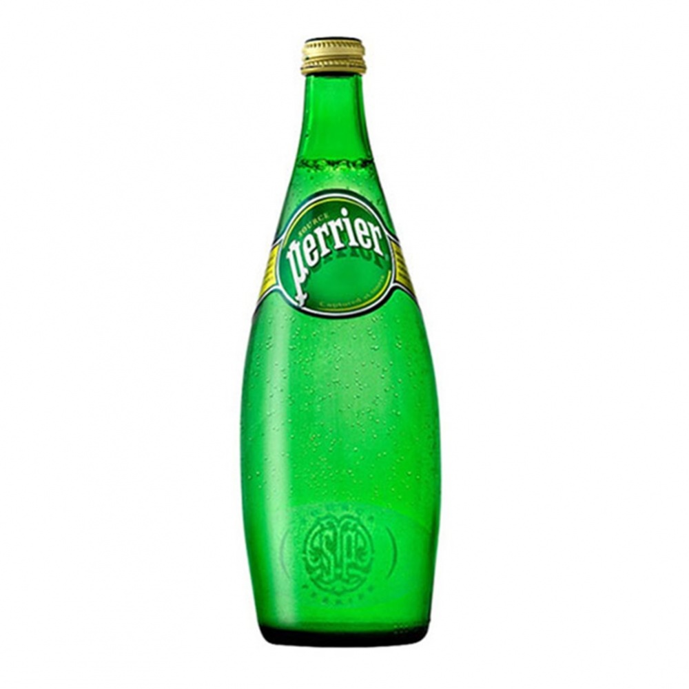 Perrier Sparkling Water - 12x750ml glass bottles