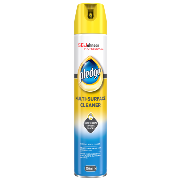 Pledge PRO Multi-Surface Cleaner - 400ml aerosol
