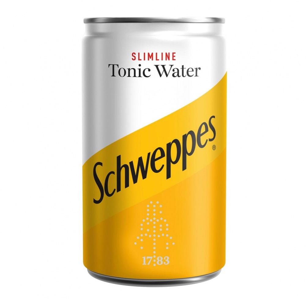 Schweppes Tonic SLIMLINE - 24x150ml BABY cans