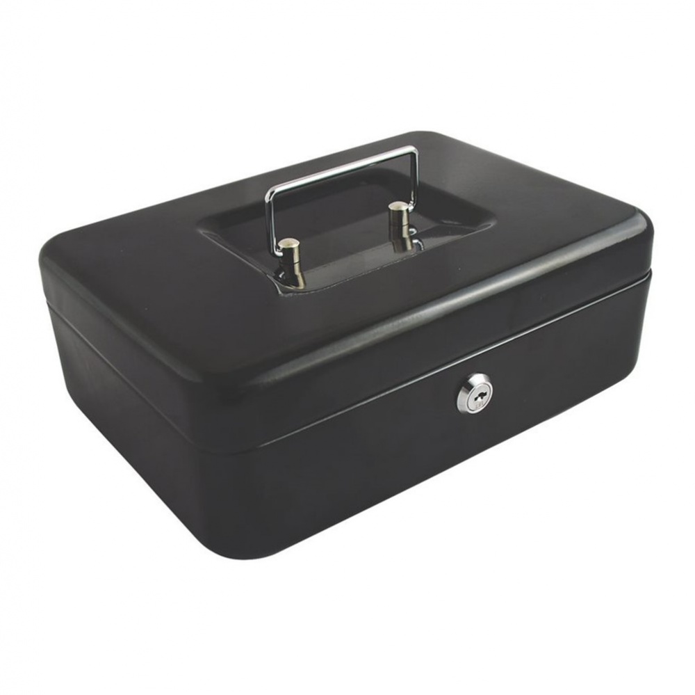 Smith & Lock Cash Box - 1 box & 2 keys **