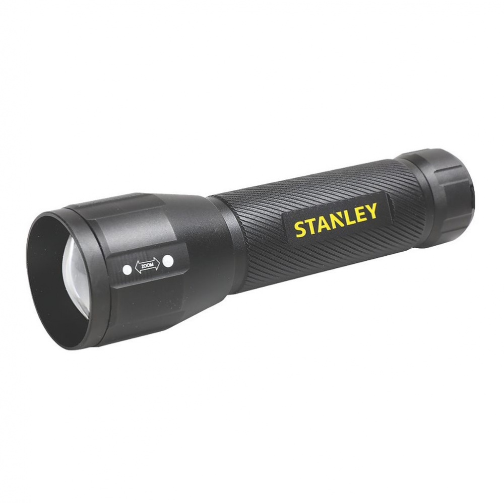 Stanley Aluminium Flashlight - 1 torch [batteries included]