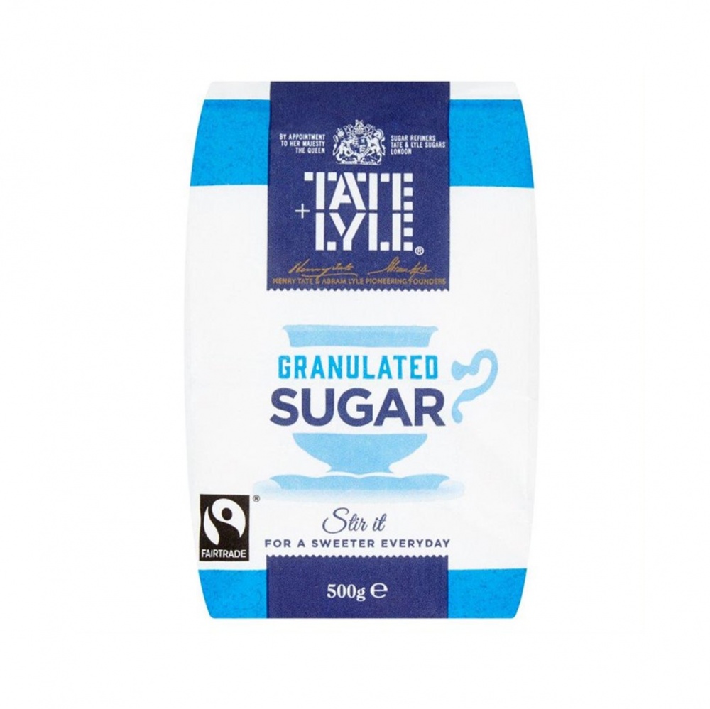 Tate & Lyle Granulated Fairtrade Sugar - 10x500g bags [FT]