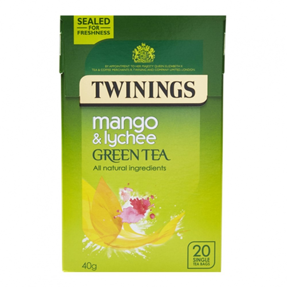 Twinings Green Tea Mango & Lychee - 20 tea bags