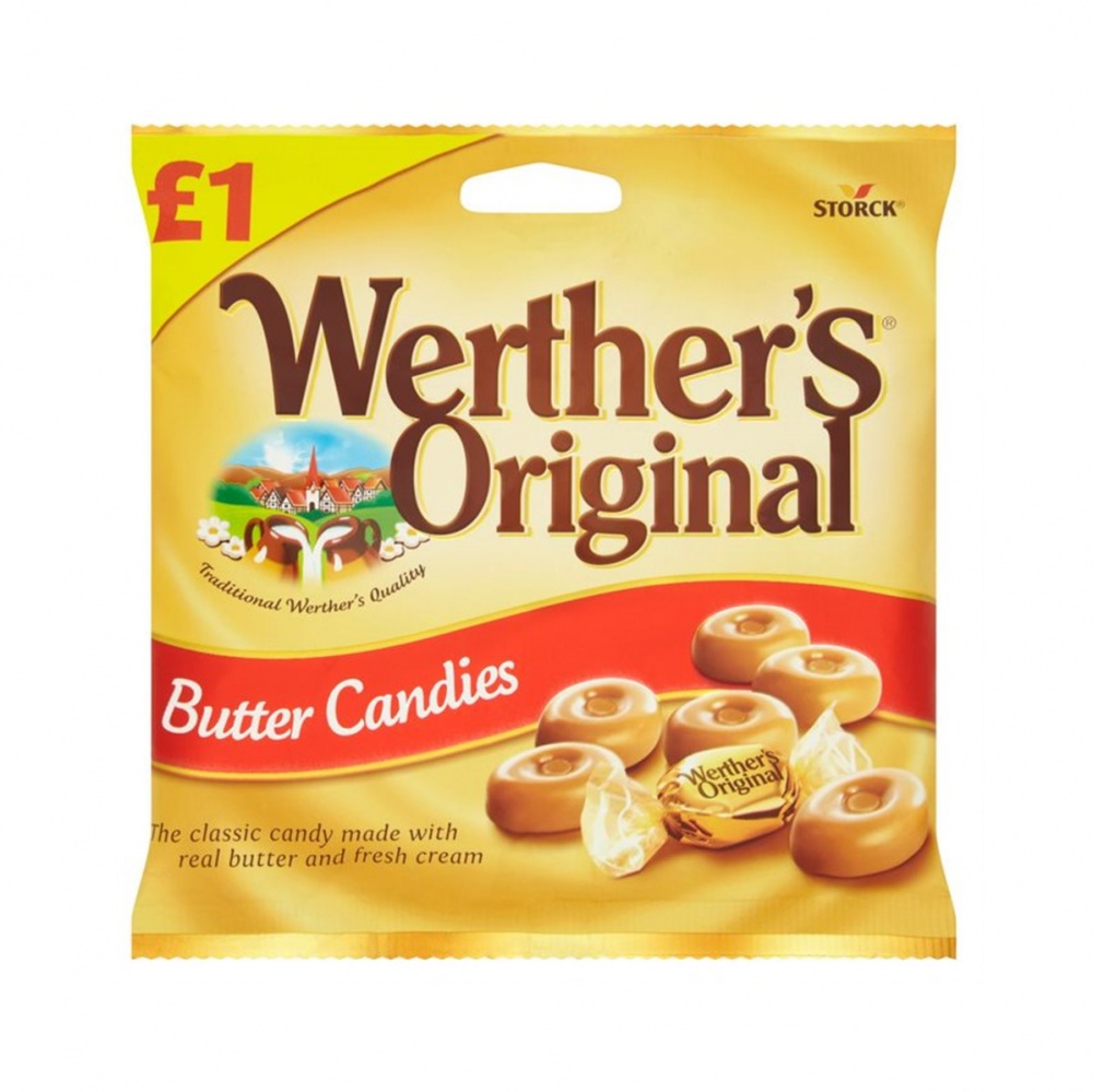 Werther's Original Butter Candies [Wrapped] - 12x110g packets