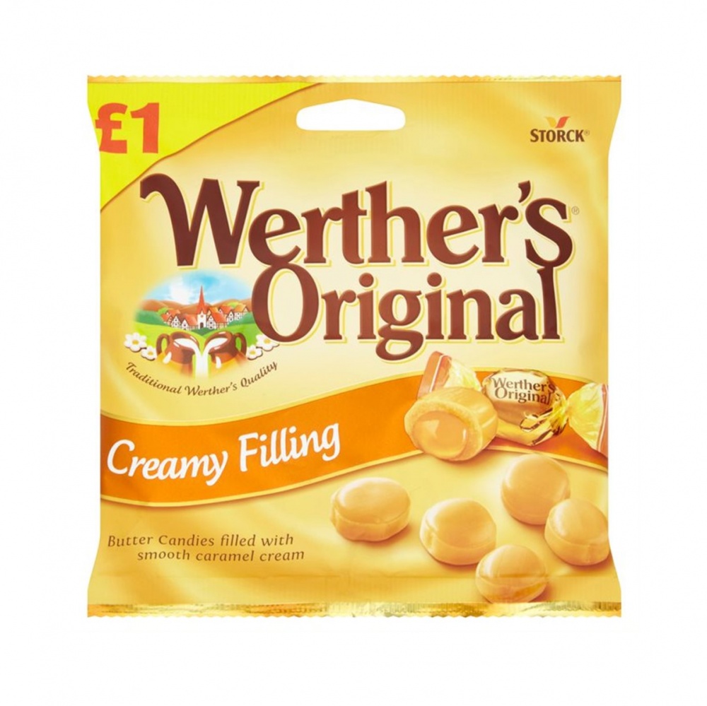 Werther's Original Creamy Filling [Wrapped] - 12x110g packets