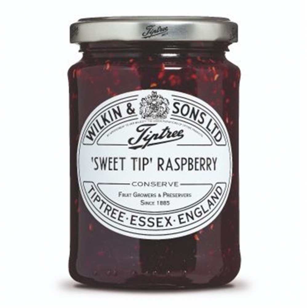 Wilkins Tiptree Raspberry Sweet Tip - 340g glass jar