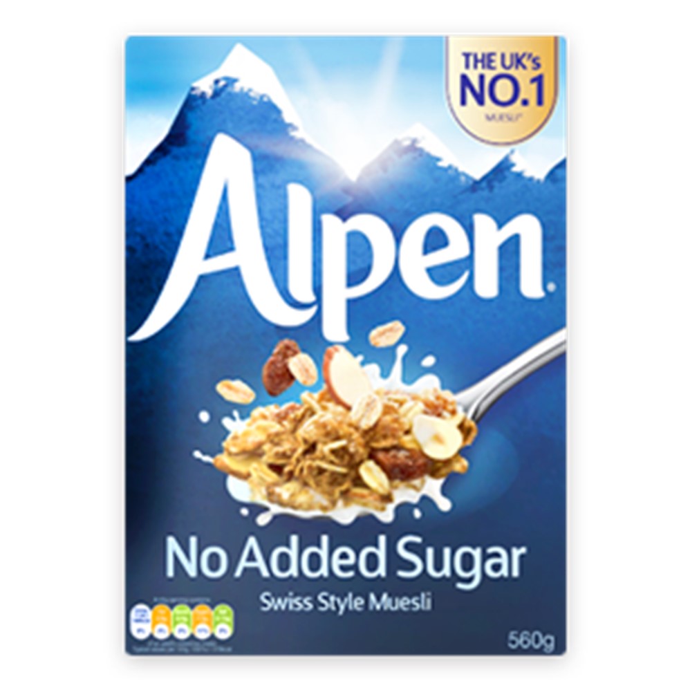 Alpen Muesli No Added Sugar - 1.1kg packet