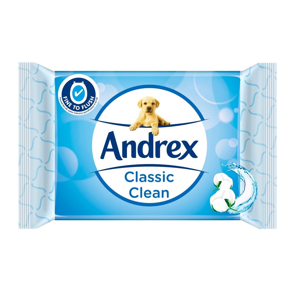Andrex Washlets - pack 3x40 wipes