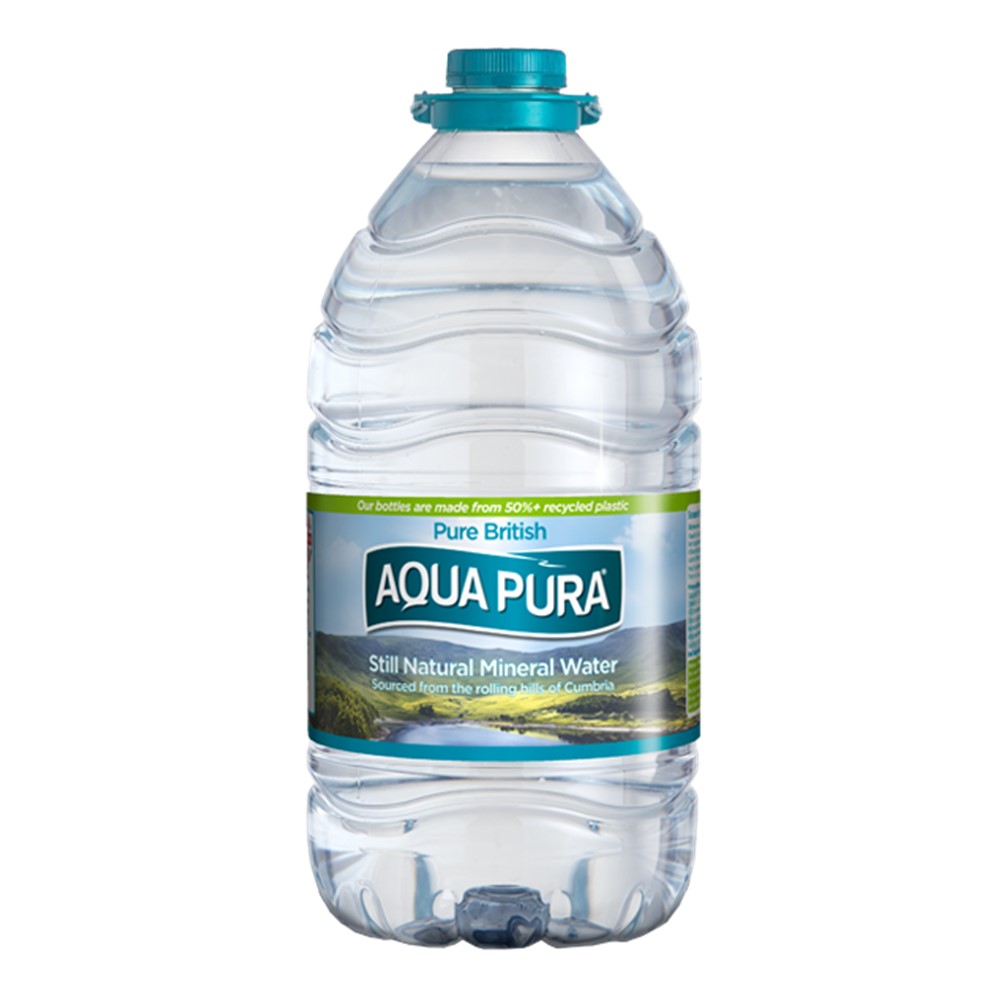 Aqua Pura Still Water - 3x5L EXTRA LARGE plastic bottles - Go Jumbo