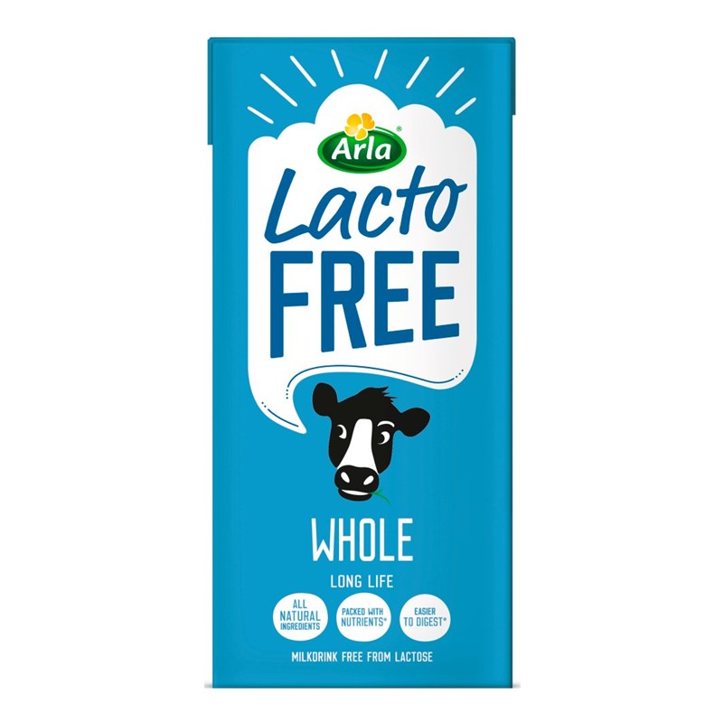 Arla Lactofree Milk Whole [UHT Long Life] - 1L carton