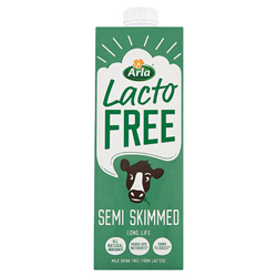 Arla Lactofree Milk Semi-Skimmed [UHT Long Life] - 1L carton - Go Jumbo
