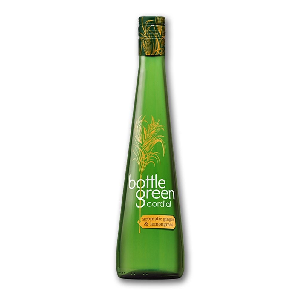 Bottlegreen Cordial Ginger & Lemongrass - 500ml glass bottle