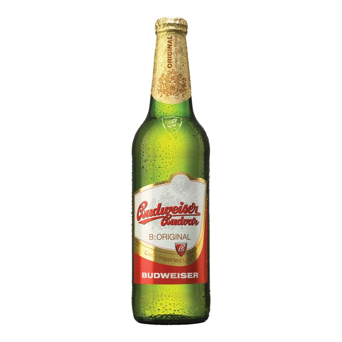 Budweiser Budvar Original Czech Lager - 24x330ml bottles