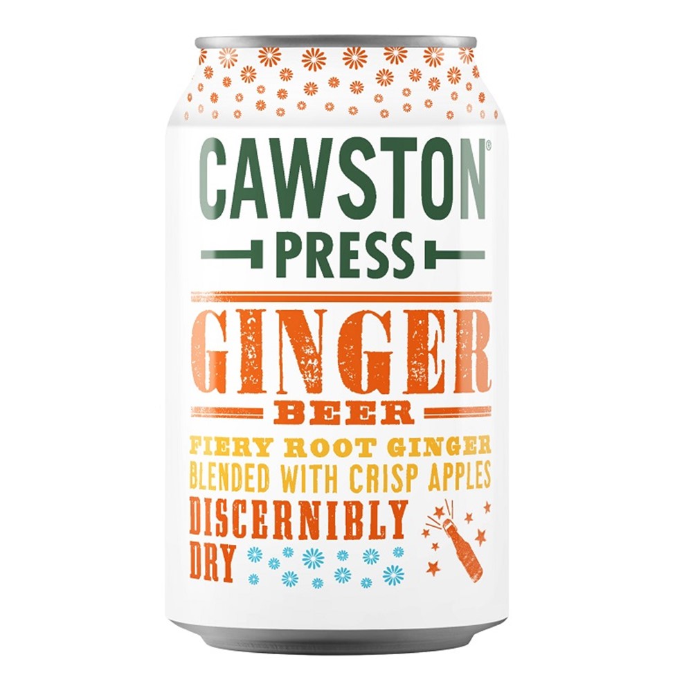 Cawston Press Ginger Beer - 24x330ml cans